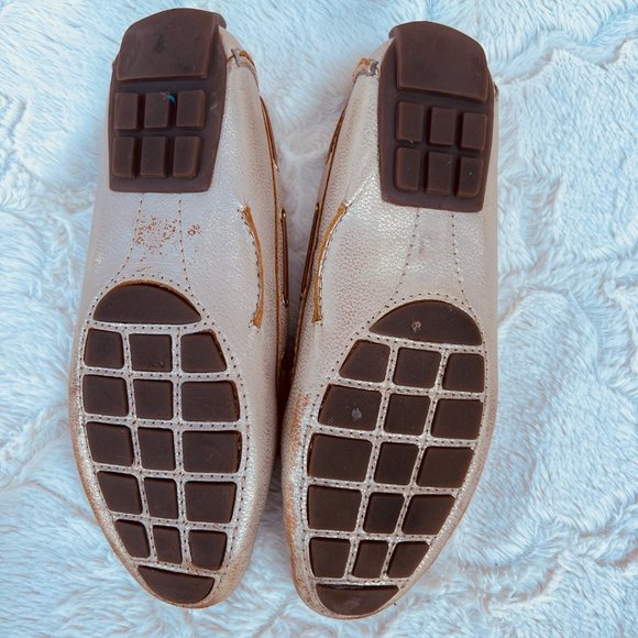 Clarks Dunbar Gold Racer Driving Moccasin, Loafer  Womens 8.5 - Picture 7 of 8